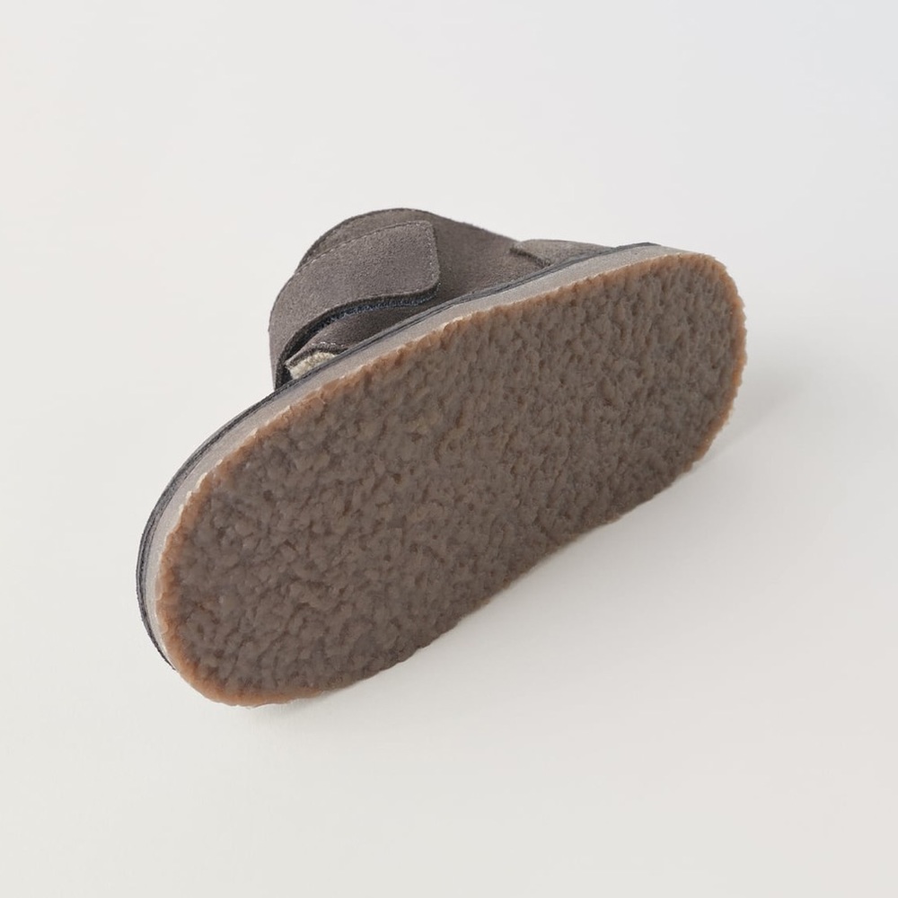 Zara lined suede boots - Picture 5 of 6